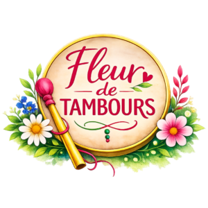 Logo sandrine galley , tambours création et chants